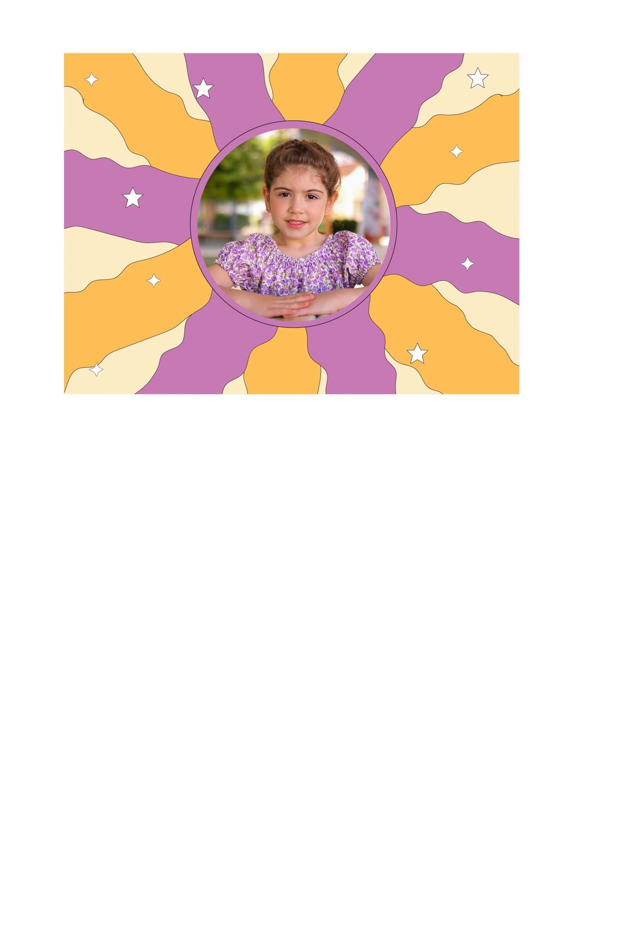 Δοχείο φαγητού κυματιστός ήλιος